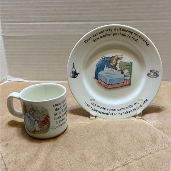 Wedgwood Other - Beatrix Potter Designs Peter Rabbit plate …